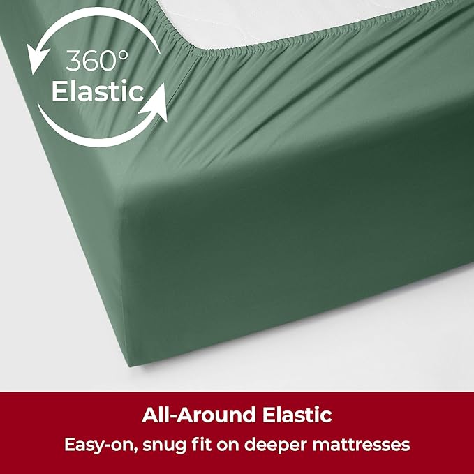 Mellanni Extra Deep Twin Sheets - Image 5