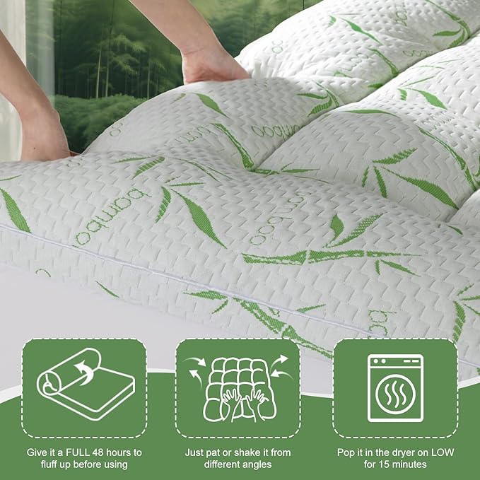 3 Inch Mattress Topper California King Size - Image 6