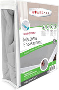 Guardmax Jersey Knitted Twin Zippered Mattress Encasement by Guardmax