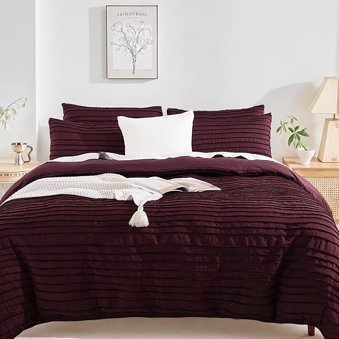NEXHOME PRO Twin Duvet Cover, Pieces Boho Tufted Duvet Cover Set, Soft and - Image 8