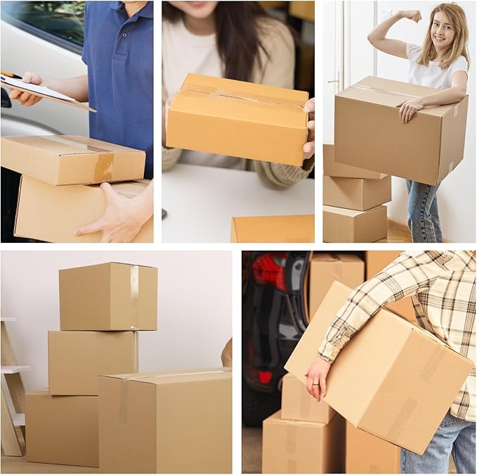 1.88 in x 66.6 YDs Clear Heavy Duty Packing Tape with Dispenser, Strong & Durable Shipping Tape, Packaging Tape, Packing Tape Dispenser for Packing Boxes, Moving Supplies, Shipping and Mailing-DeskoryOffice