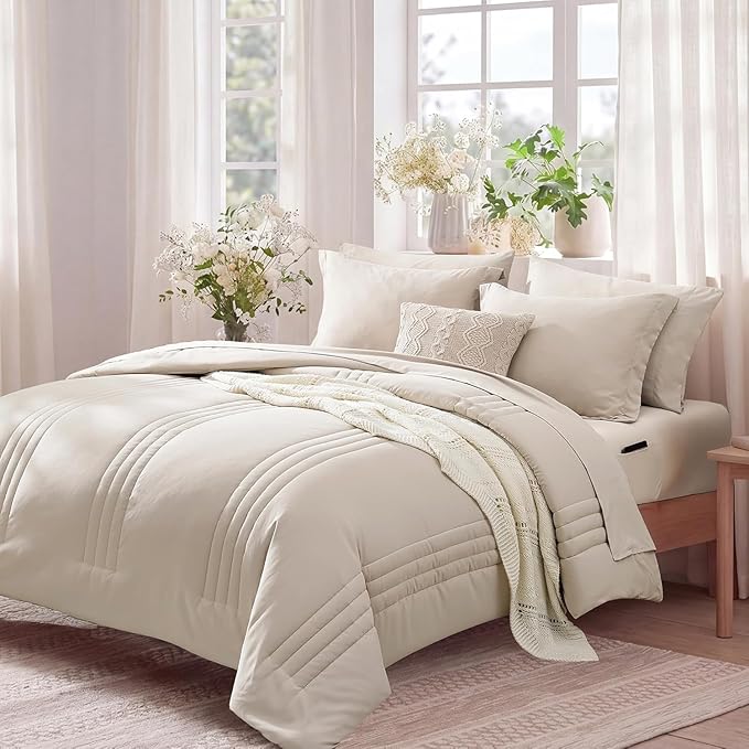 Monbix Queen Comforter Set - Image 3
