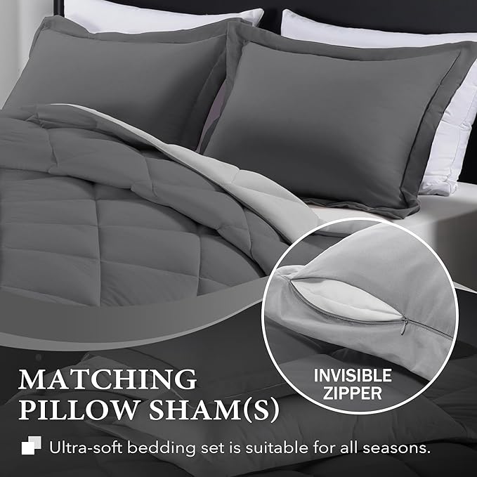 downluxe King Size Comforter Set - Image 3