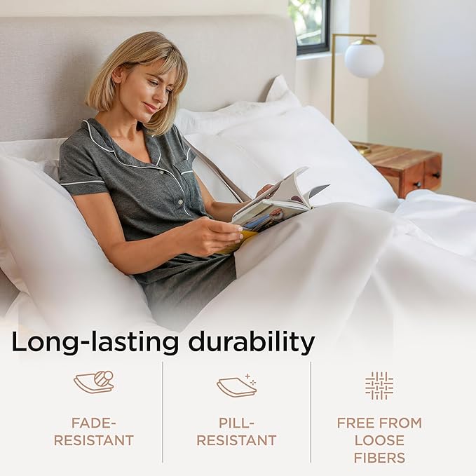 Threadmill Luxury 800 Thread Count Full Size 100% Cotton Sheets - Image 4