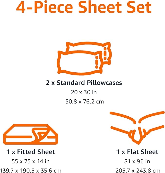Amazon Basics Microfiber Kids' Sheet Set - Image 5