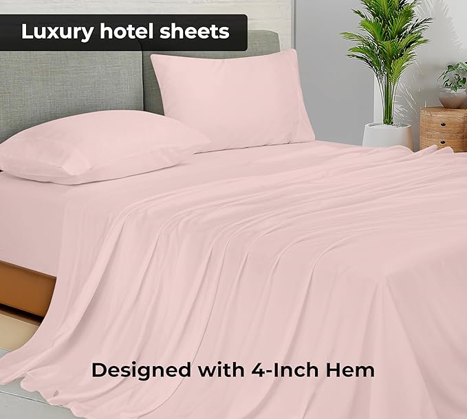 Royale Linens Full Flat Sheet - Image 2