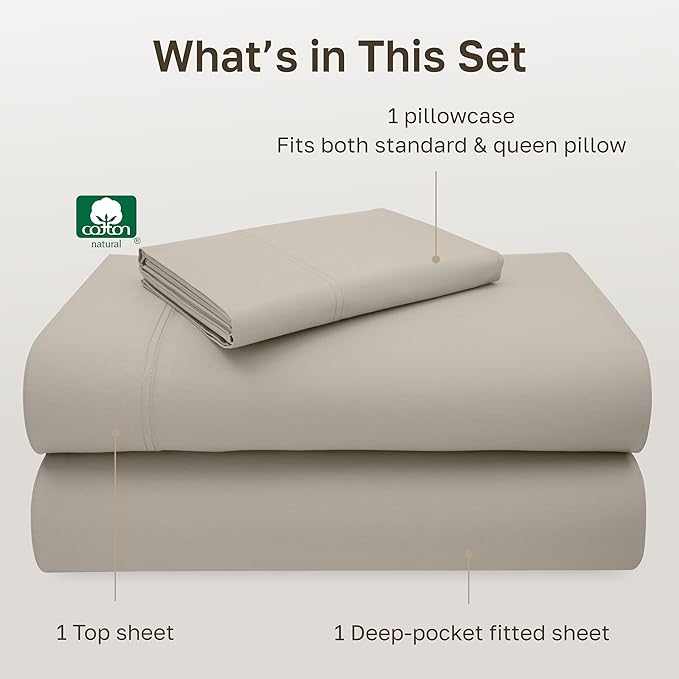 California Design Den Twin XL Sheets Set - Image 4