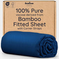 Bambaw 100% Viscose Derived from Bamboo Full Fitted Sheet, Cooling Fitted Sheet by Bambaw