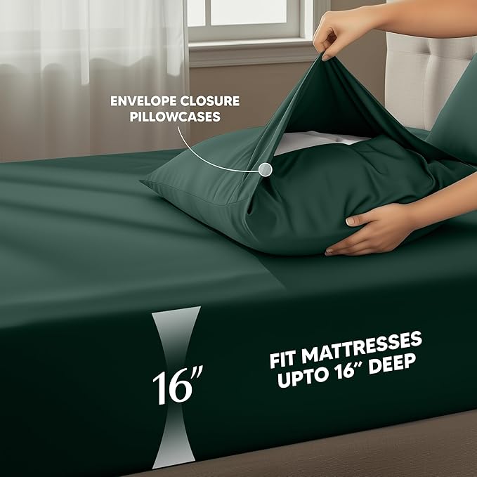 Utopia Bedding Twin Sheet Set – 3 Piece Bed Sheets - Image 4