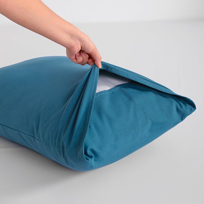 FLXXIE Pillow Cases Queen, Soft Microfiber Pillow Covers - Image 3