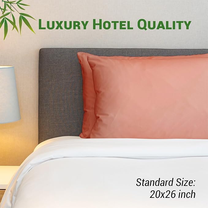 Gogreen Bamboo Rayon Waterproof Pillow Protector, Breathable Pillow Cover - Image 7