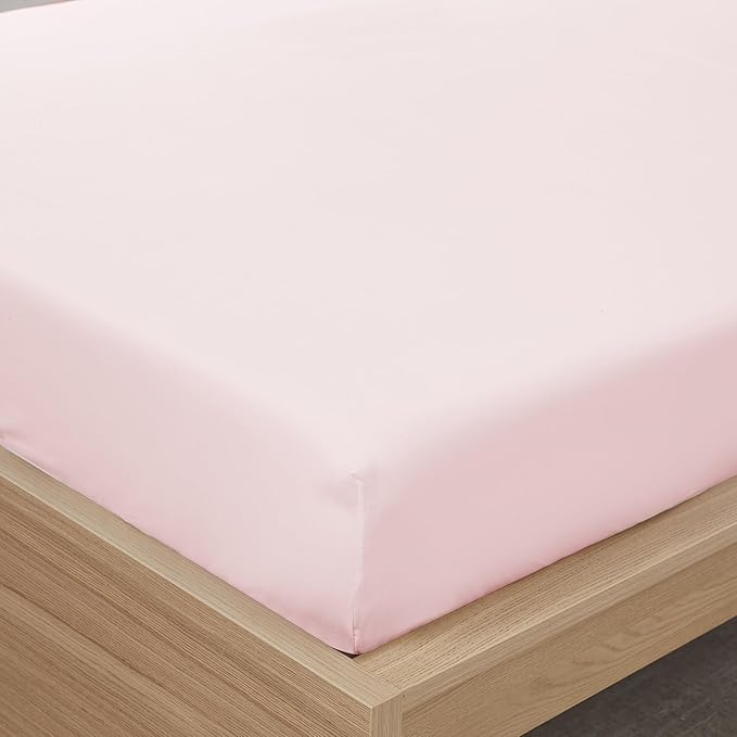 Queen Fitted Sheet Only with Full Elastic & Built in Corner Sheet Straps to - Image 4