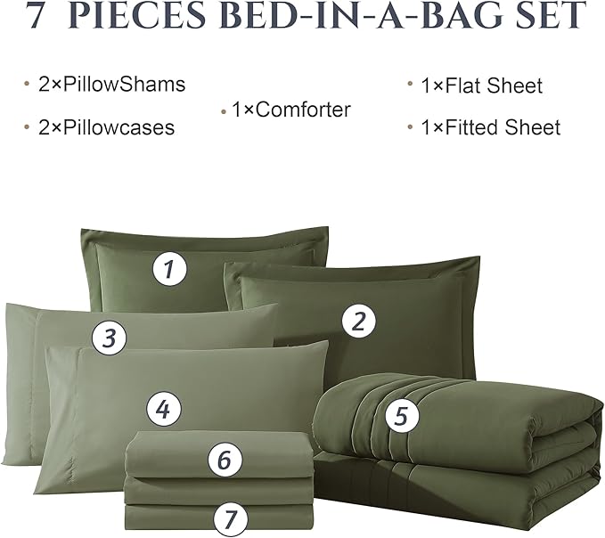 Monbix King Size Comforter Set - Image 8