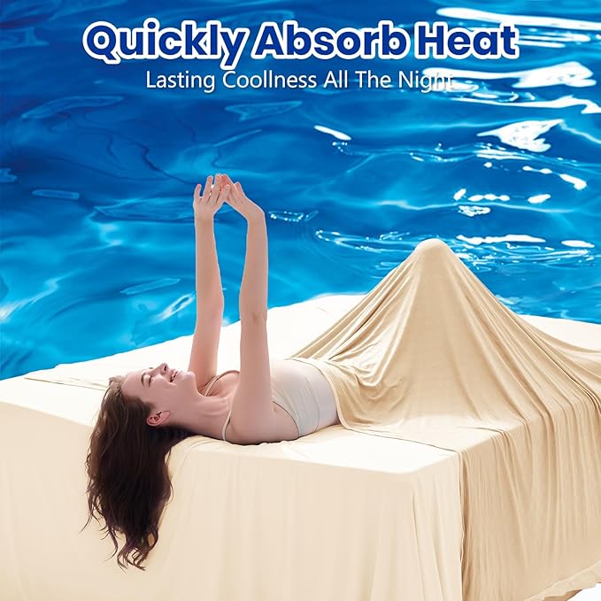 Topcee Cooling Blanket Throw- 50"x60" Summer Cooling Throw Blanket - Image 2