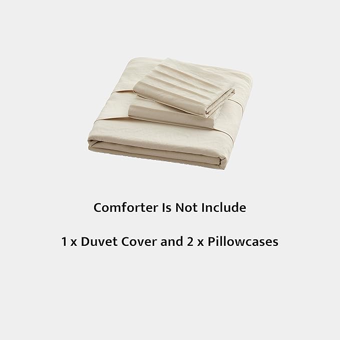 Oli Anderson Light Khaki Duvet Cover King Size - Image 7