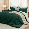 MUXHOMO 7 Pieces Queen Comforter Set, Soft Bed in a Bag Queen Size, All Season by MUXHOMO