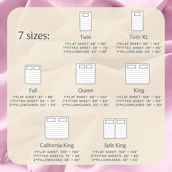 LuxClub 5 PC Sheet Set Bed Sheets Deep Pockets 16" Eco Friendly Wrinkle Free - Image 4
