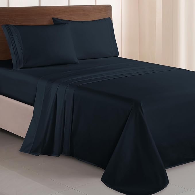 Elegant Comfort Luxurious 1500 Premium Hotel Quality Microfiber Three Line by ELEGANTCOMFORT