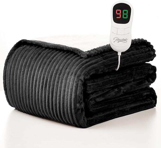 Homemate Electric Heated Blanket Full Size by Homemate
