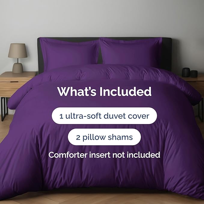 Duvet Cover Cal King Size Set - Image 2