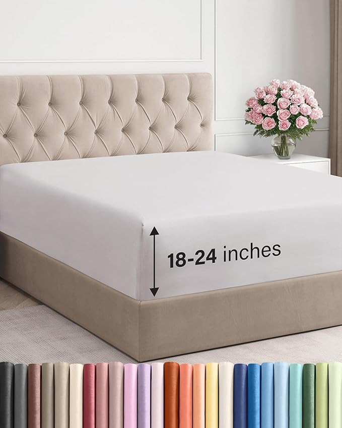 Extra Deep Full Fitted Sheet by CGKUnlimited