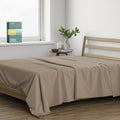 THREAD SPREAD 100% Organic Cotton Percale Flat Sheet Twin XL Size by THREADSPREAD