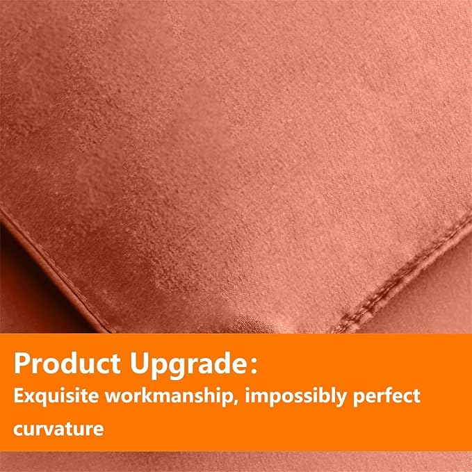 TAIMIT Burnt Orange Queen Size Comforter Set - Image 5