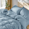 SONORO KATE 100% French Linen Duvet Cover Queen Size, Soft Breathable by SONOROKATE