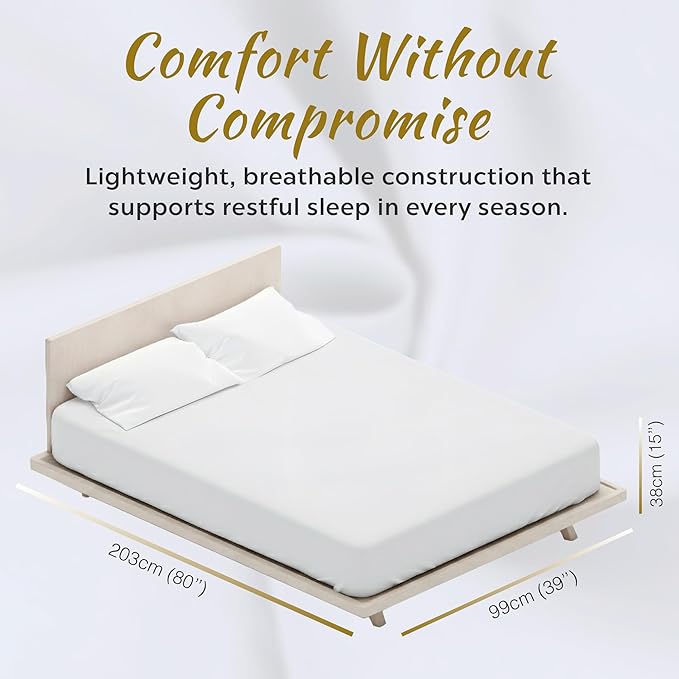 Ultra Soft Microfiber Full Fitted Sheets – 1800 Thread Count, Wrinkle-Resistant - Image 5