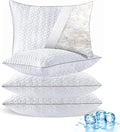 Cooling Pillows Standard Size Set of 4, Shredded Memory Foam Pillows, by Seyfote