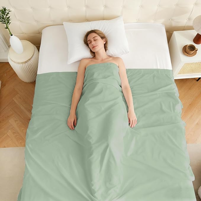 Twin Flat Sheet Only, 1 Pack Top Bed Sheets, Soft Breathable Brushed Microfiber - Image 7