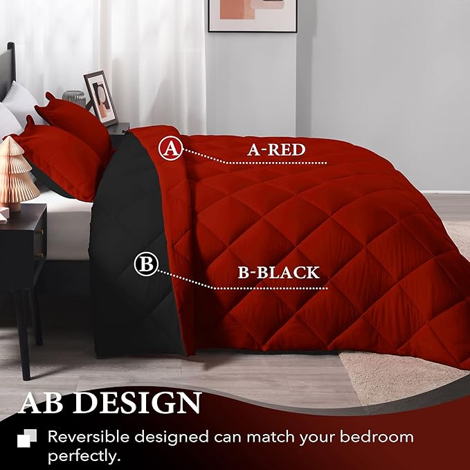 downluxe Twin Comforter Set - Image 4