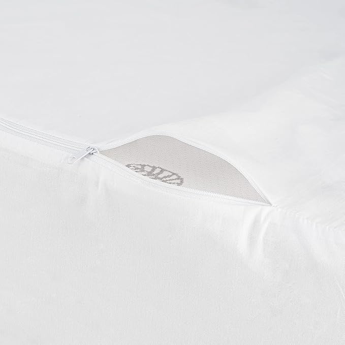 CirclesHome Wedge Pillow Cover 100% Cotton, Zippered Wedge Pillow Case Protector - Image 7