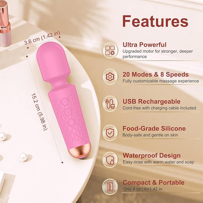 Upgraded Cordless Handheld Massager - Image 4