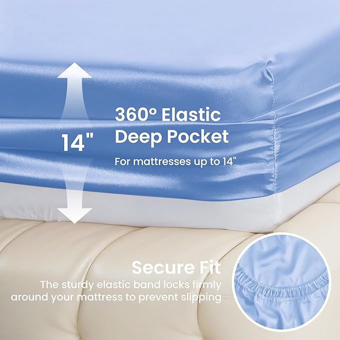Love's cabin Satin King Sheet Sets - Image 4