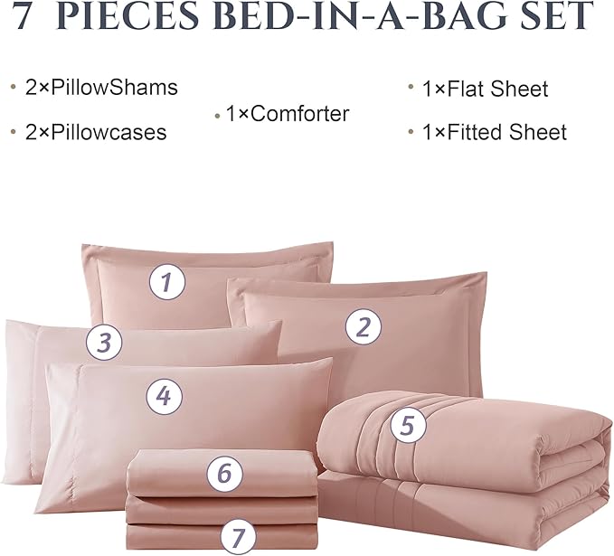 Monbix Queen Comforter Set - Image 7