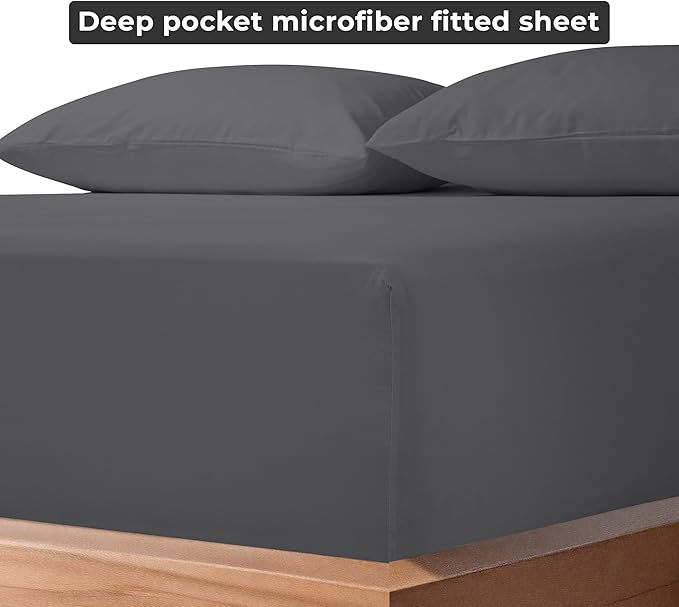 Royale Linens Fitted Sheet Twin - Image 6
