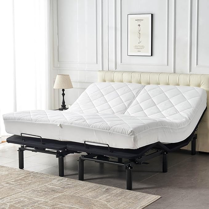 Kingnex Split Top King Mattress Topper - Image 9