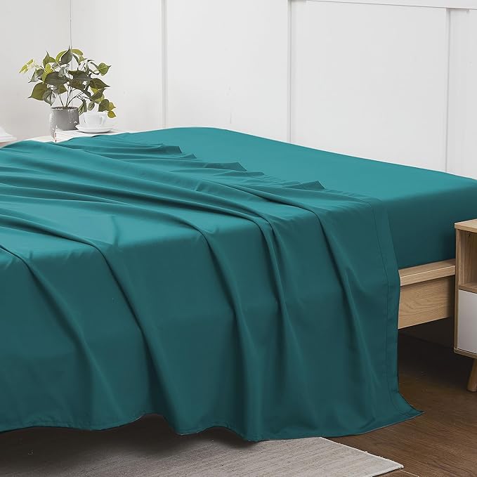 Sweet Home Collection Queen Flat Sheet Only - Image 3