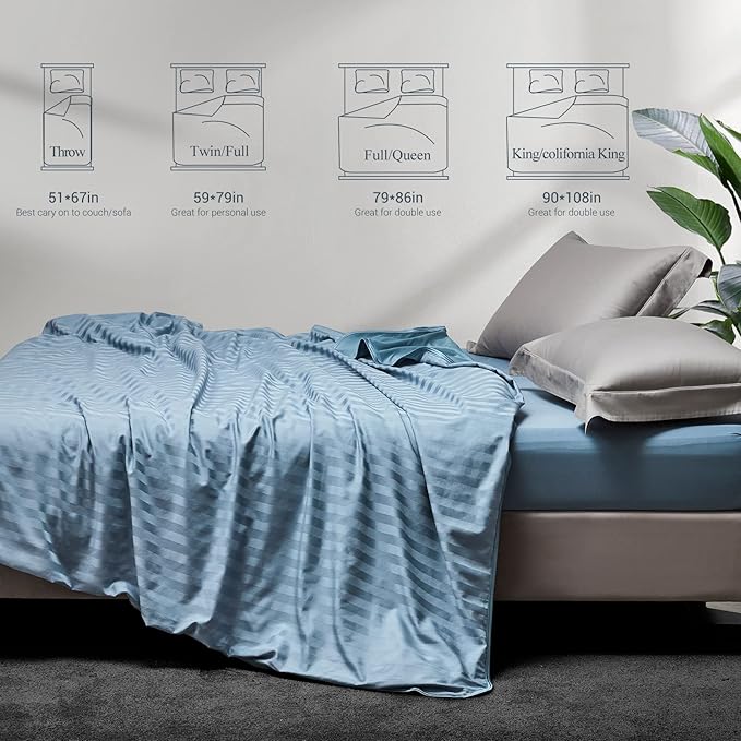 Elegear Revolutionary Cooling Throw Blanket, Absorbs Heat to Keep Body Cool - Image 9