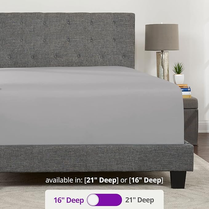 Kids Twin XL Fitted Sheet Only – Real 16” XL Twin Fitted Sheets Fit Perfectly - Image 3
