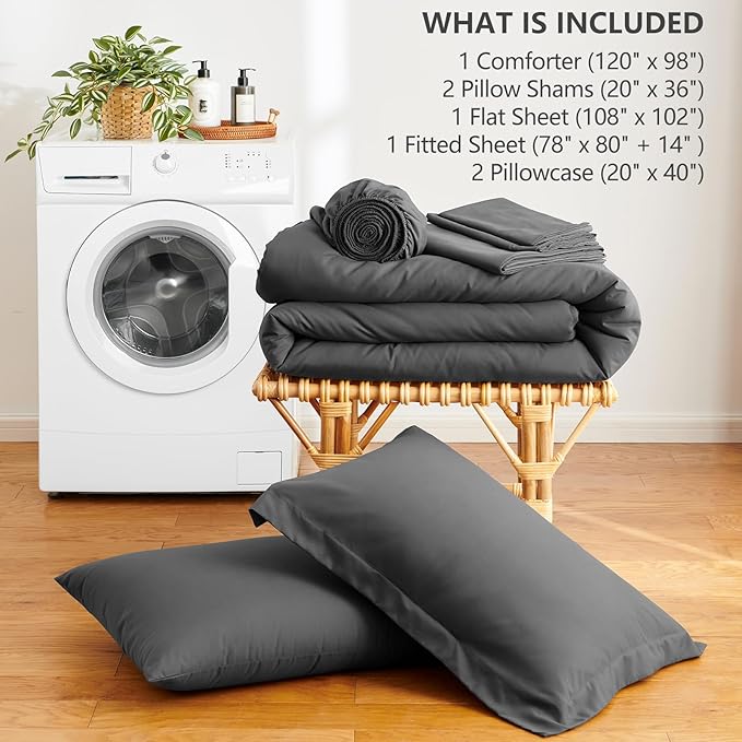 HIMEET Oversized King Size Comforter Sets - Image 6