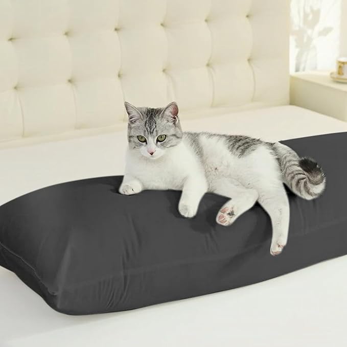 SHOUREN Cotton Memory Foam Body Pillow Insert- Cooling Breathable Full Body - Image 6