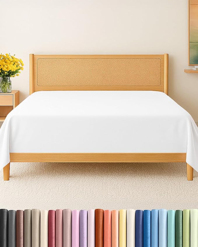 Queen Size Flat Sheet by CGKUnlimited