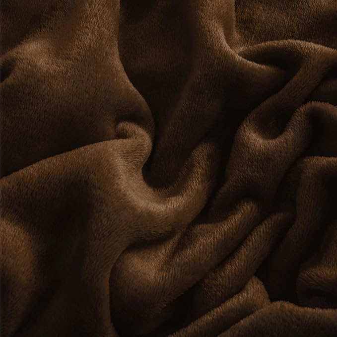 BEDELITE Flannel Sheets Full Size Brown - Image 5