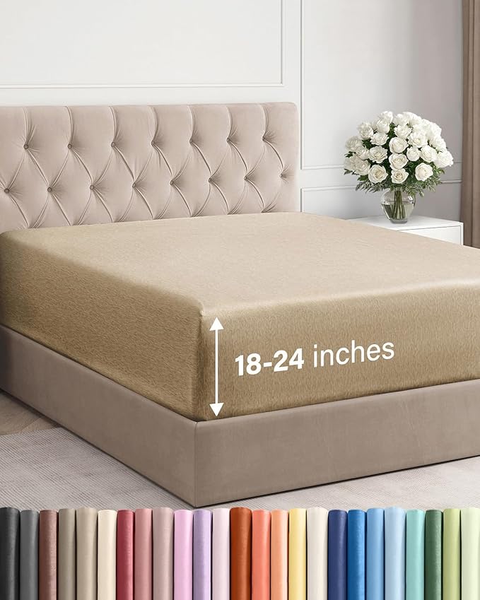 Extra Deep Queen Fitted Sheet by CGKUnlimited
