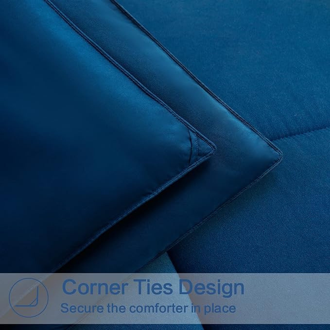 EASELAND King Size Down Alternative Comforter - Image 6