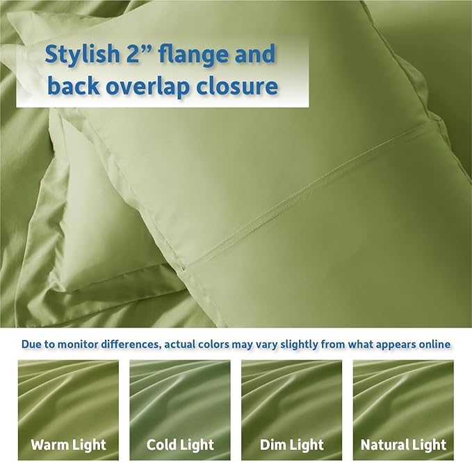 Nestl Calla Green Duvet Cover Full Size - Image 8