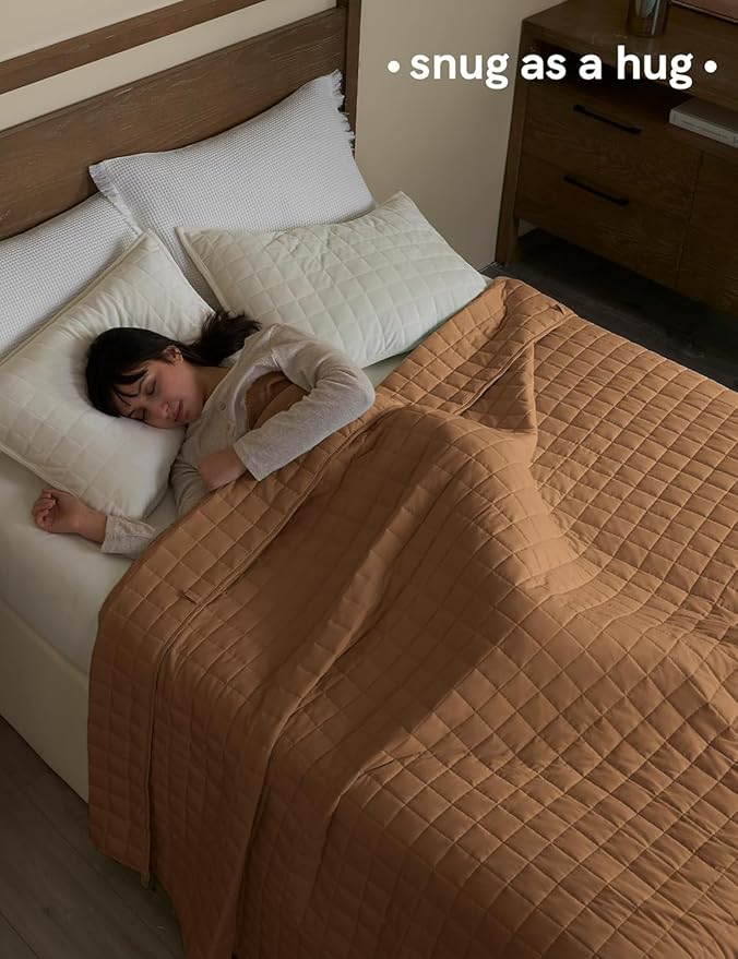 YnM King Size Weighted Blanket for Adults, Exclusive Smallest Compartments - Image 3