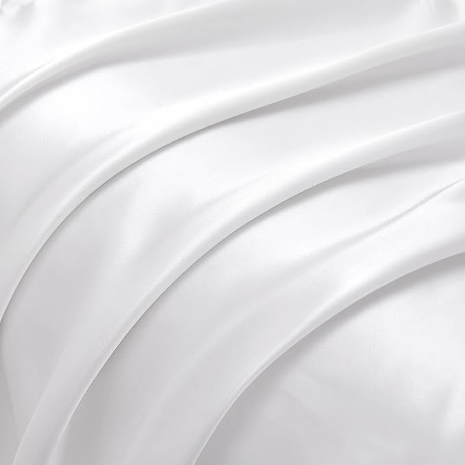 Satin Pillowcases with Zipper （20x30）, Queen Size Pillowcases Set of 2 - Image 5